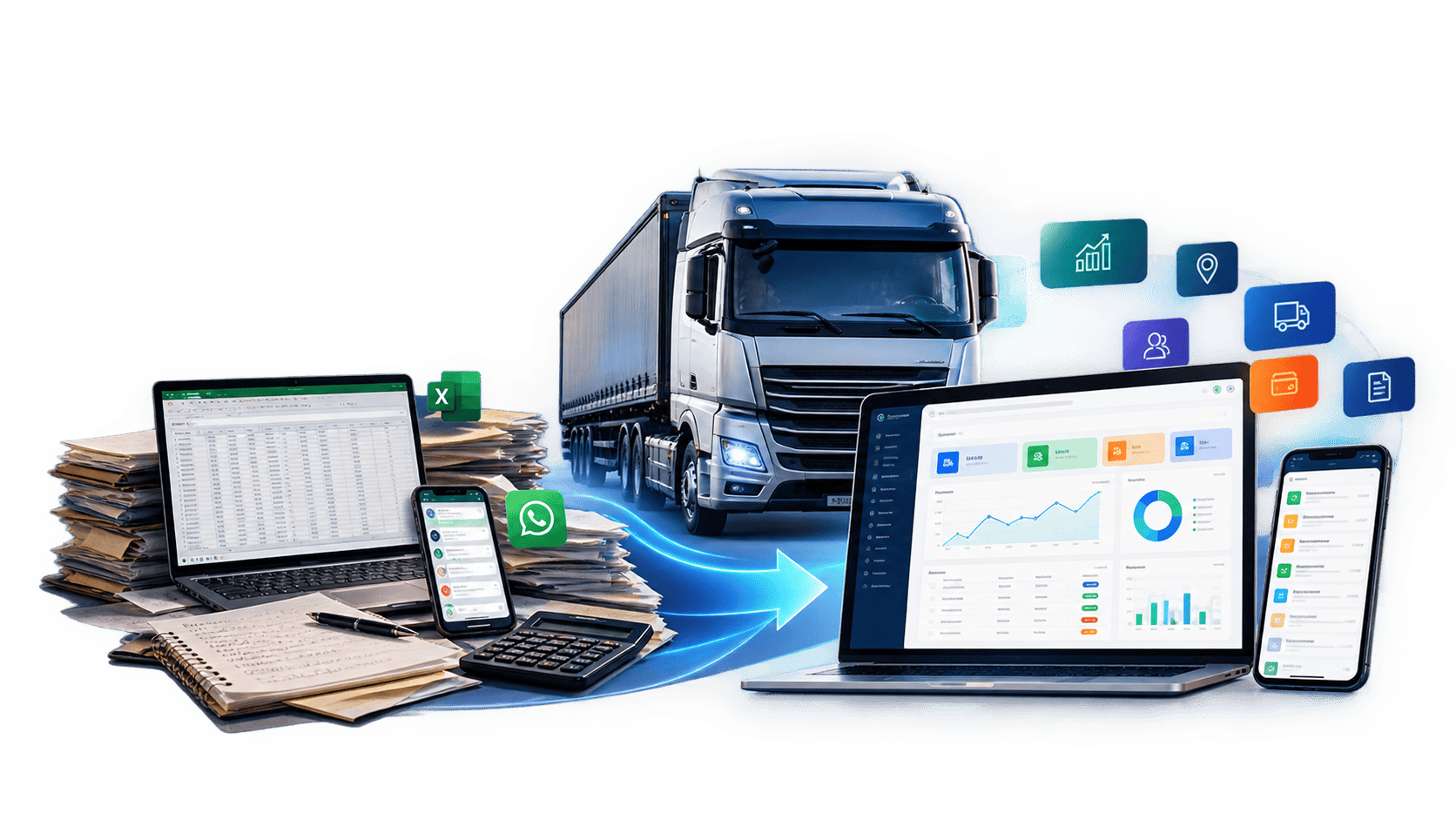 Del Excel al sistema SUCHI: paquetes, órdenes y dashboard en tiempo real